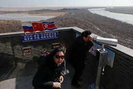 It has a total population of 143 north korea borders the liaoning province in china. See Ways People Connect Across North Korea S Frontier With China