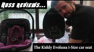 A Review Of The Kiddy Evoluna I Size Lay Flat Car Seat With Images Car Seats Baby Car Seats Car