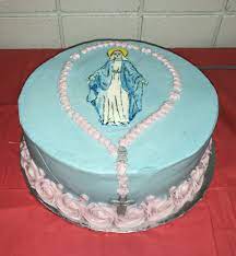 122 536 просмотров 122 тыс. Rosary And Virgin Mary Cake Mary Cake Mary Birthday Virgin Mary Birthday