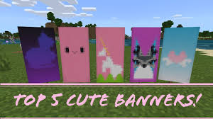 I accidentally made a cute character banner. Minecraft Top 5 Cute Banner Designs Youtube