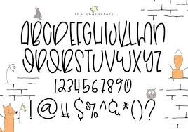 Vector handwritten pointed ink pen font. Hoptrot A Cute Handwritten Font 94106 Regular Font Bundles Lettering Alphabet Lettering Lettering Alphabet Fonts