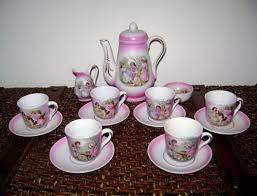 Antique Dolls Paper Dolls Vintage Toys Children S Games Victorian Children S Books Tin Toys And More Shirley Kids Tea Set Toy Tea Set Childrens Tea Sets