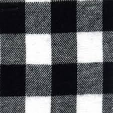 Black And White Buffalo Check Fabric By The Yard Flannel Yarn Dyed Plaid Fabric Buffalo Plaid Black White By The Yard Farmhouse Fabric Christmas Flannel Plaid Fabric
