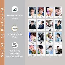 Price History of Paper BTS Band Members Photos, Multicolour, A6