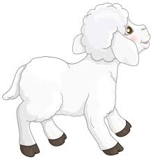transparent white lamb png clipart picture christmas yard art cartoon lamb colorful drawings