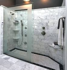 Many homeowners choose a shower kit, simply because it comes with the shower pan or base, along with the walls and doors. 21 Small Walk In Shower No Door Ideas Home Interiors