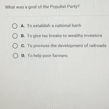 The first bank of the united states was established. What Was The Main Goal Of Farmers Alliance Brainly Farmer Foto Collections