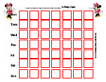 Potty Training Charts With Your Favorite Characters