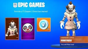 All clutch & grind skin styles. Fortnite X It Chapter 2 Trailer With Free Rewards Challenges Video Id 361b94997d39ca Veblr Mobile
