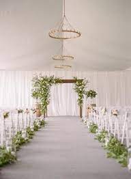 When The Chance Of Rain Is Less Than 1 On Their Wedding Day And It Rains Indoor Wedding Decorations Indoor Wedding Ceremonies Tent Wedding