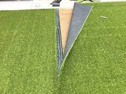 Artificial Grass Neatly Joining Artificial Grass Installation Artificial Grass Backyard Artificial Turf