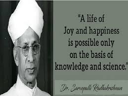 Who was dr sarvepalli radhakrishnan? B0yoqbynqx2tnm