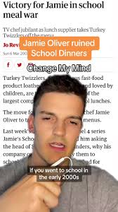 I’ll never forgive Jamie Oliver for this 🤷🏻‍♂️ #primaryschoolmemories  #jamieoliver #healthyschoollunch