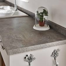 Howdens kitchen, quartz granite worktop, howdens laminate flooring,whitewash, grey kitchen. Howdens 3m X 38mm Square Edge Natural Stone Grey Laminate Worktop Howdens
