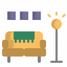Couch Furniture Interior Lamp Living Sofa Vintage Icon Download On Iconfinder Vintage Icons Vintage Sofa Beach Icon