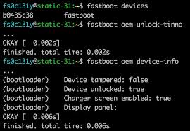Mar 21, 2020 · type fastboot devices to see the list of connected devices, and type fastboot oem unlock to unlock your device. Baptiste Robert On Twitter Wikomobile Lucieronfaut Mishaalrahman Corentinjl Omarbelkaab Reporteric Figarotech Twandroid Numerama Pixelsfr 1st Scenario 1 Reboot In Bootloader Mode 2 Fastboot Oem Unlock Tinno Thanks To This Backdoor Aka