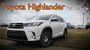 Explore popular toyota highlander trim levels at j. 2017 Toyota Highlander Full Review Le Le Plus Xle Se Limited Limited Platinum Hybrid Youtube