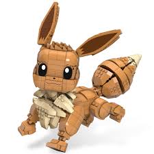 Evoli ist ein pokémon vom typ , welches seit der 1. Pokemon A Construire Evoli Megabrands King Jouet Lego Briques Et Blocs Megabrands Jeux De Construction