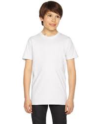 american apparel 2201 youth fine jersey t shirt