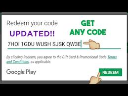 You can choose from $10, $25 and $50 worth of google gift codes which is the only available variables on google play store system click on i agree and continue wait a little, verify and you are done. Free Redeemable Google Play Codes