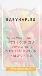 Alles Wat Je Moet Weten Over Zelf Babyvoeding Maken En Bewaren Bespaartips Babyvoeding Groente Hapjes Baby S