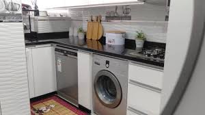 جولة في مطبخ صغير المساحة بعد إصلاحه وترتيبه Washing Machine Home Appliances Laundry Machine