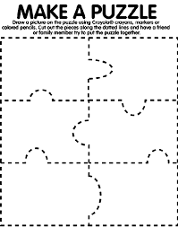 Millions of free jigsaw puzzles created by a large community. Make A Puzzle Coloring Page Crayola Com