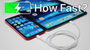 Charging Iphone Using Ipad Pro How Fast Is It Youtube