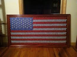 In Response To Bottle Cap Table I Drank A Lot Of Beer And Made Murica Out Of Them Beer Bottle Cap Crafts Bottle Cap Table Bottle Cap Crafts