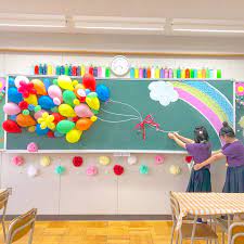 ウェルカムスペースに真似したい 完成度が高すぎる高校生の 文化祭装飾 が凄い marry マリー 装飾のアイデア 風船のデコレーション 装飾