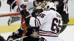 He has also played for the montreal canadiens. Watch Blackhawks Andrew Shaw Try To Score Goal With Amazing Header Baltimore Sun