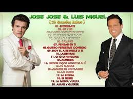 Jose Jose Luis Miguel Exitos 20 Grandes Exitos Luis Miguel Jose Jose Youtube En 2020 Luis Miguel Exitos Jose Jose Jose Luis