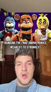 How’s ny ranking? #fnaf #movie #animatronics #strong