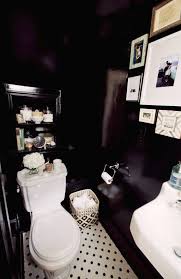 Before After Powder Room Exceeds Its Potential Black Powder Room Powder Room Design Powder Room Small