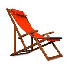 Wooden Deck Chair Fabric Folding Garden Chairs Made Of Hardwood Orange Pillow Included Amazon Co Uk Garden Wooden Folding Chairs Folding Chair Deck Chairs