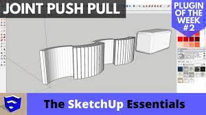Push and Pull Curved Surfaces with this SketchUp Extension - Plugin of the  Week #2 - YouTube