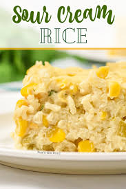 1 cup = 8 fl. Sour Cream Rice Num S The Word