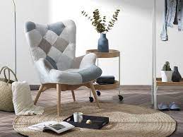 Ce fauteuil au style unique se caractérise par ses teintes contrastées et motifs originaux façon patchwork qui révolutionnera votre intérieur et deviendra un. Kave Home Fauteuil Kody Patchwork Orange Ameublement Et Decoration Fauteuils Et Chaises