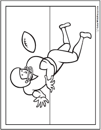 The kick off is so exciting! 33 Football Coloring Pages Customize And Print Ad Free Pdf