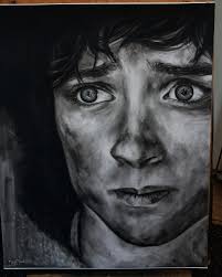 Charcoal troll artwork created a few years ago