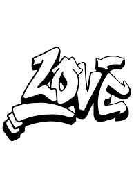 919.83 kb, 2400 x 3100. Love Graffiti Coloring Page 1001coloring Com