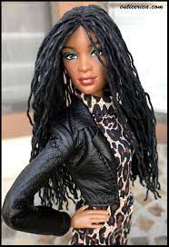 Andrea Beautiful Barbie Dolls Black Barbie Natural Hair Doll