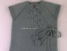 yaprakli capraz bebek yelek tarifi nazarca com baby knitting patterns bebek yelek bebek
