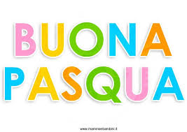 Un disegno da colorare e da regalare per pasqua: Scritta Di Buona Pasqua Da Stampare Mamma E Bambini