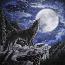Wolf and moon drawing at getdrawings | free download. 38 Wolf Full Moon Wallpaper On Wallpapersafari