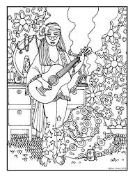 Stoner coloring pages are a fun way for kids of all ages to develop creativity focus motor skills and color recognition. Hippie Coloring Pages For Adults
