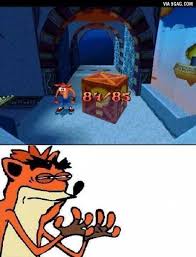 Everybody That Played Will Know That Feeling Crash Bandicoot Bandicoot Funny Games