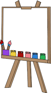 Blank Paint Easel Clip Art Blank Paint Easel Image Art Easel Clip Art Easel