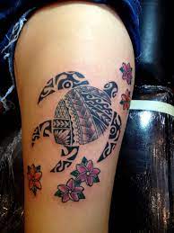 Rainbows have a double meaning in the hawaiian culture. 50 Awesome Tribal Turtle Tattoos Designs