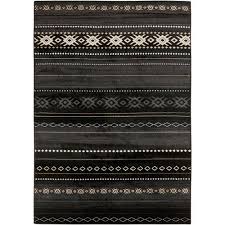 Black And Tan Area Rug Walmart Art Of Knot Zuni Area Rug Size 6 7 Inch X 9 6 Inch Southwestern Area Rugs Area Rugs Rugs